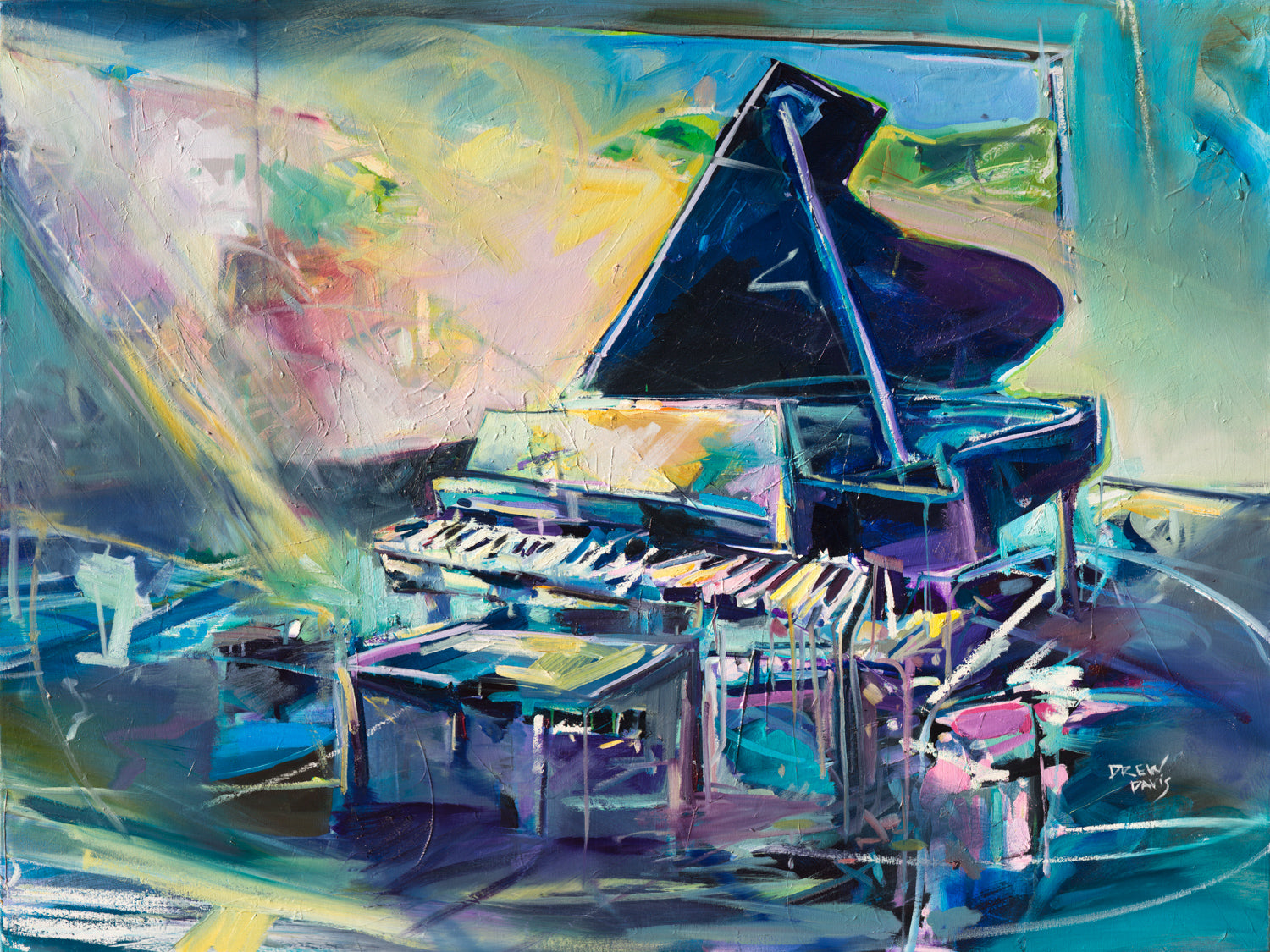 Grand Deliquescence | 36x48 | SOLD - PRINTS AVAILABLE