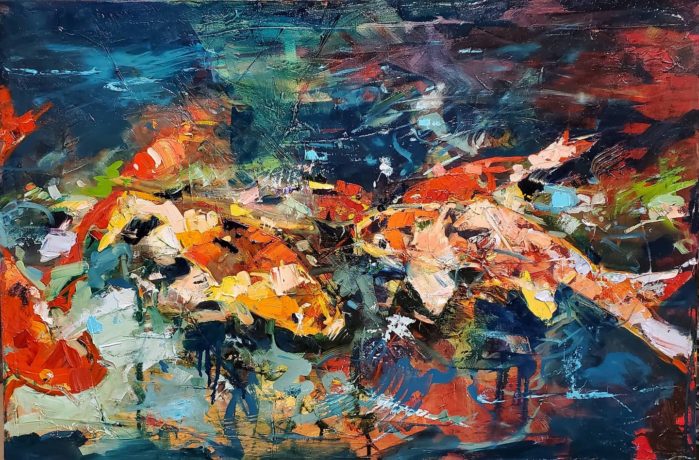 Being Koi | 24x36 | SOLD - Prints Available