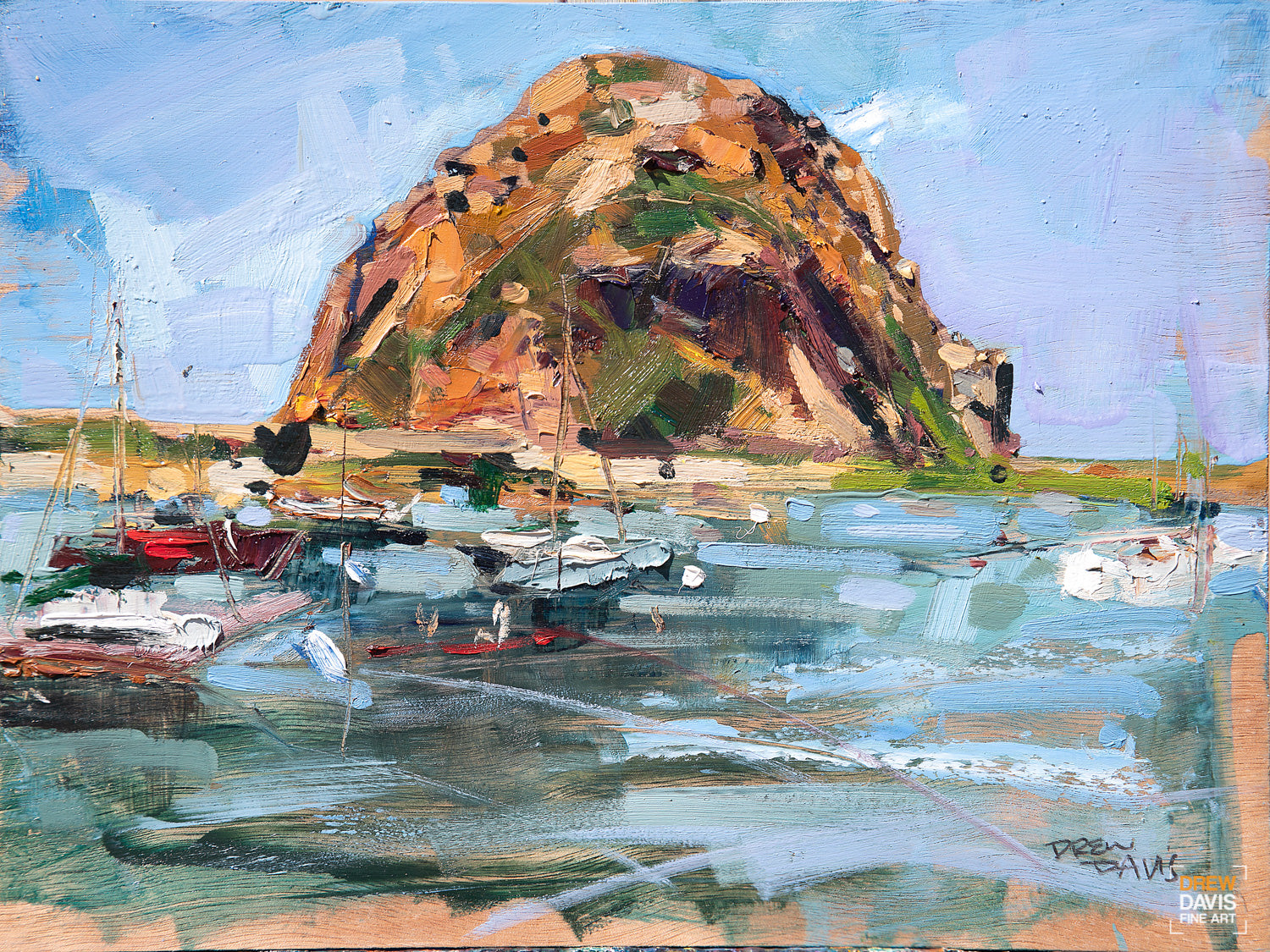 Springtime at the Rock | 9x12 | SOLD - Prints Available