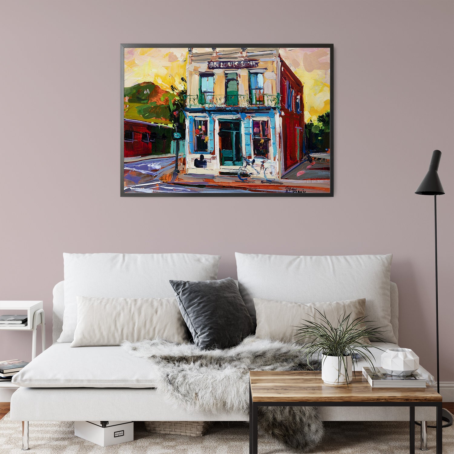 Ah Luis Store 2 by Drew Davis — Canvas Print, 11×14 in