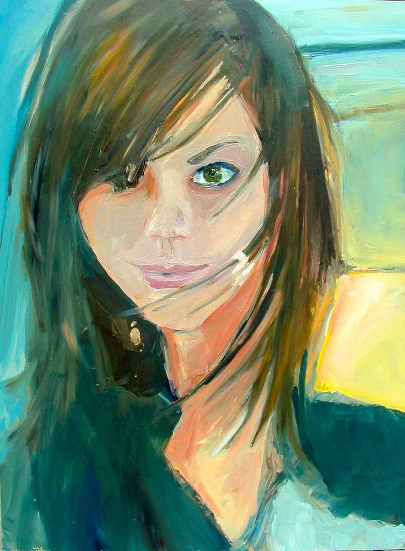 Amber by Drew Davis — Canvas Print, 16×20 in