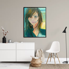 Amber by Drew Davis — Canvas Print, 16×20 in