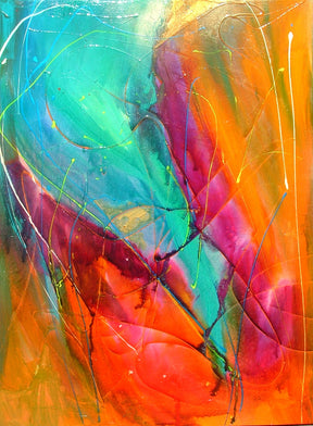 Arora Borialis by Drew Davis — Canvas Print, 30×40 in