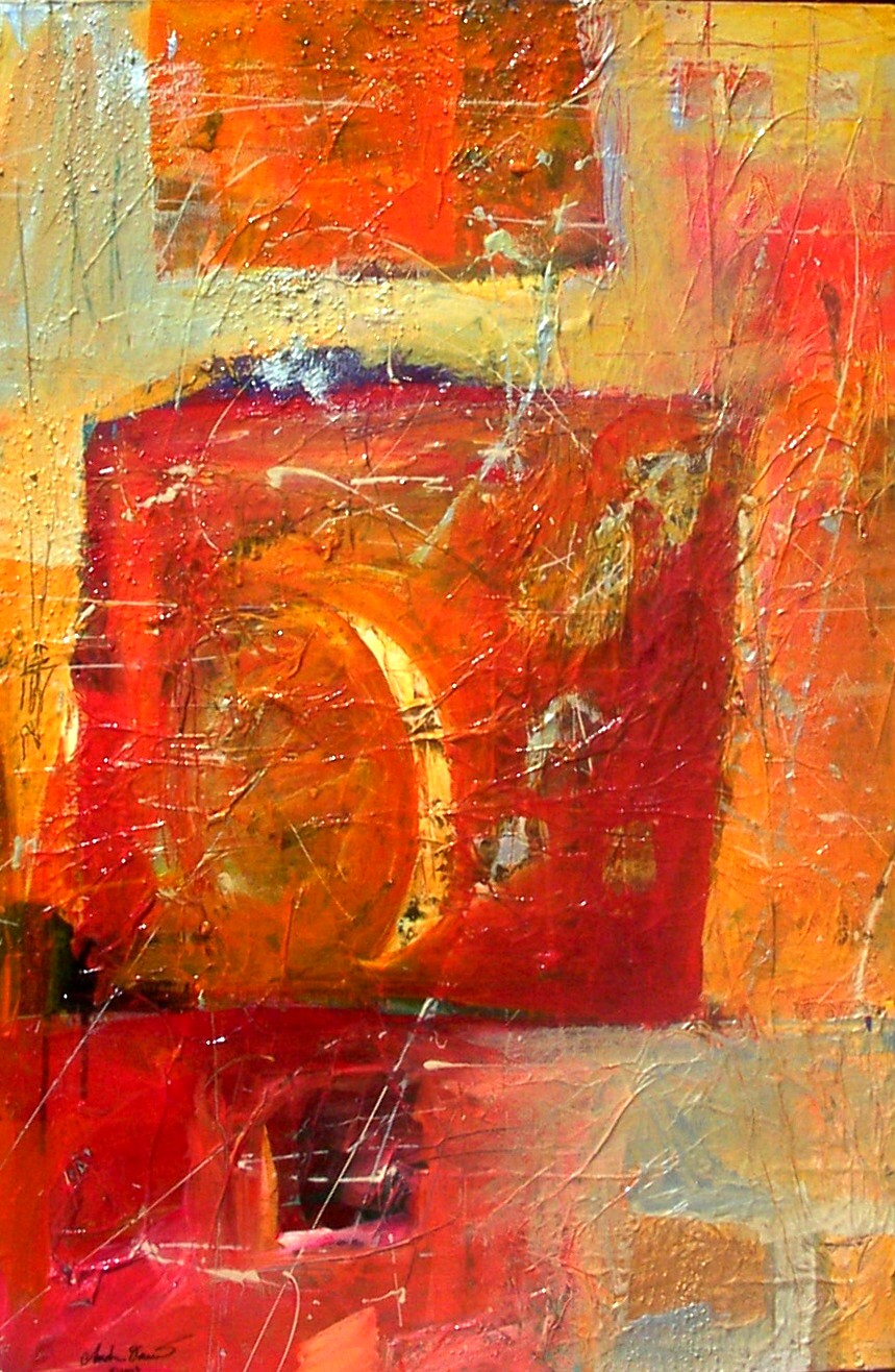 Asian Ruins by Drew Davis — Canvas Print, 24×36 in