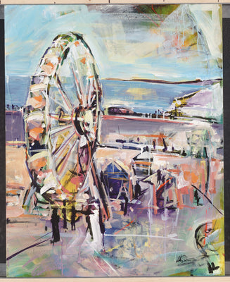 At The Fair by Drew Davis — Canvas Print, 24×30 in