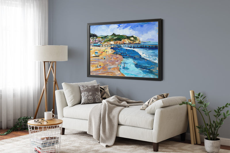 Avila Beach Overview | 18×24 | Original Available