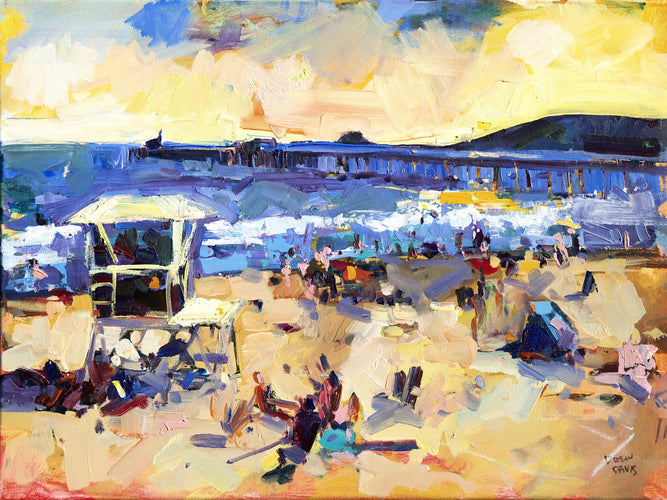 Avila Beach by Drew Davis — Canvas Print, 18×24 in