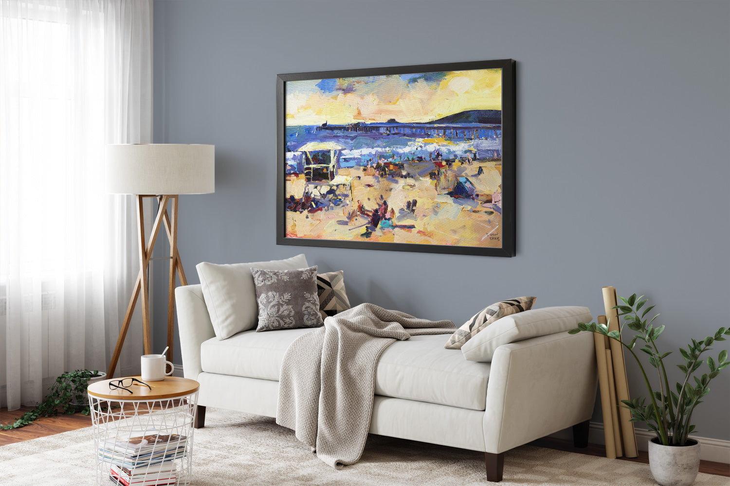 Avila Beach by Drew Davis — Canvas Print, 18×24 in