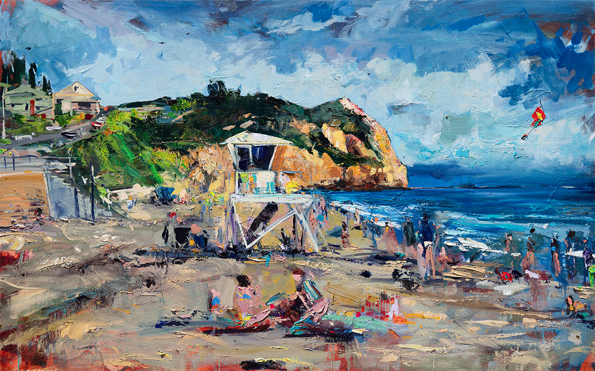 Avila Beach Summer View | 30x48 | SOLD - PRINTS AVAILABLE