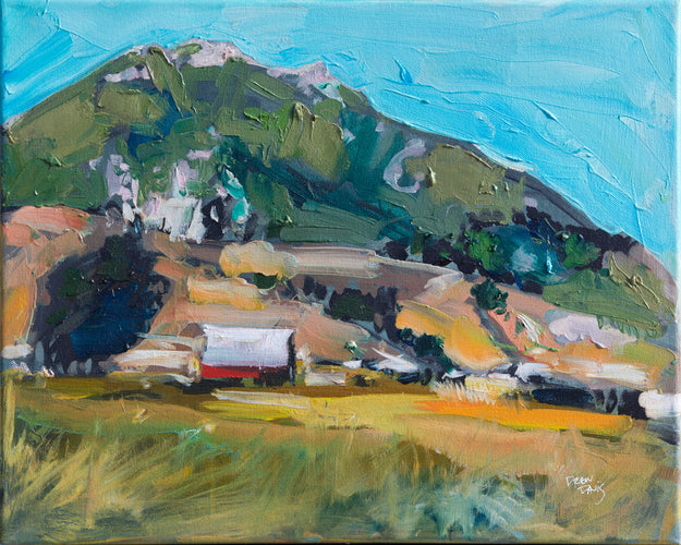 Bishops Peak 3 by Drew Davis — Oil on Canvas, 48×60 in