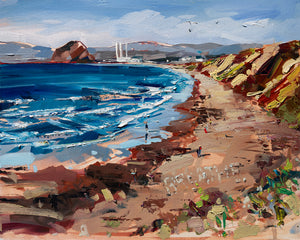 Breathe Montaña de Oro| 16x20 | Original Oil on Canvas Panel