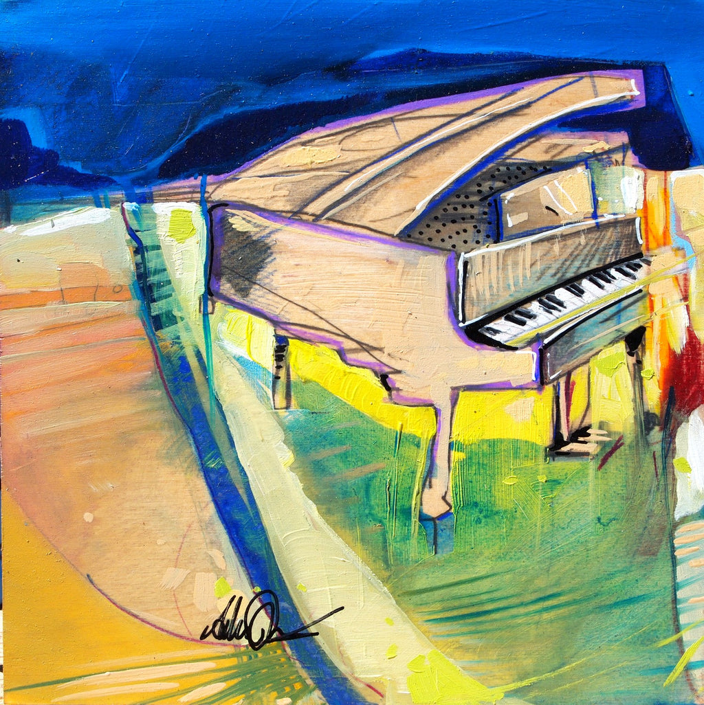 Baby Grand by Drew Davis — Canvas Print, 8×8 in