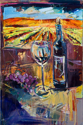 Bad Restaurant Art by Drew Davis — Canvas Print, 36×24 in