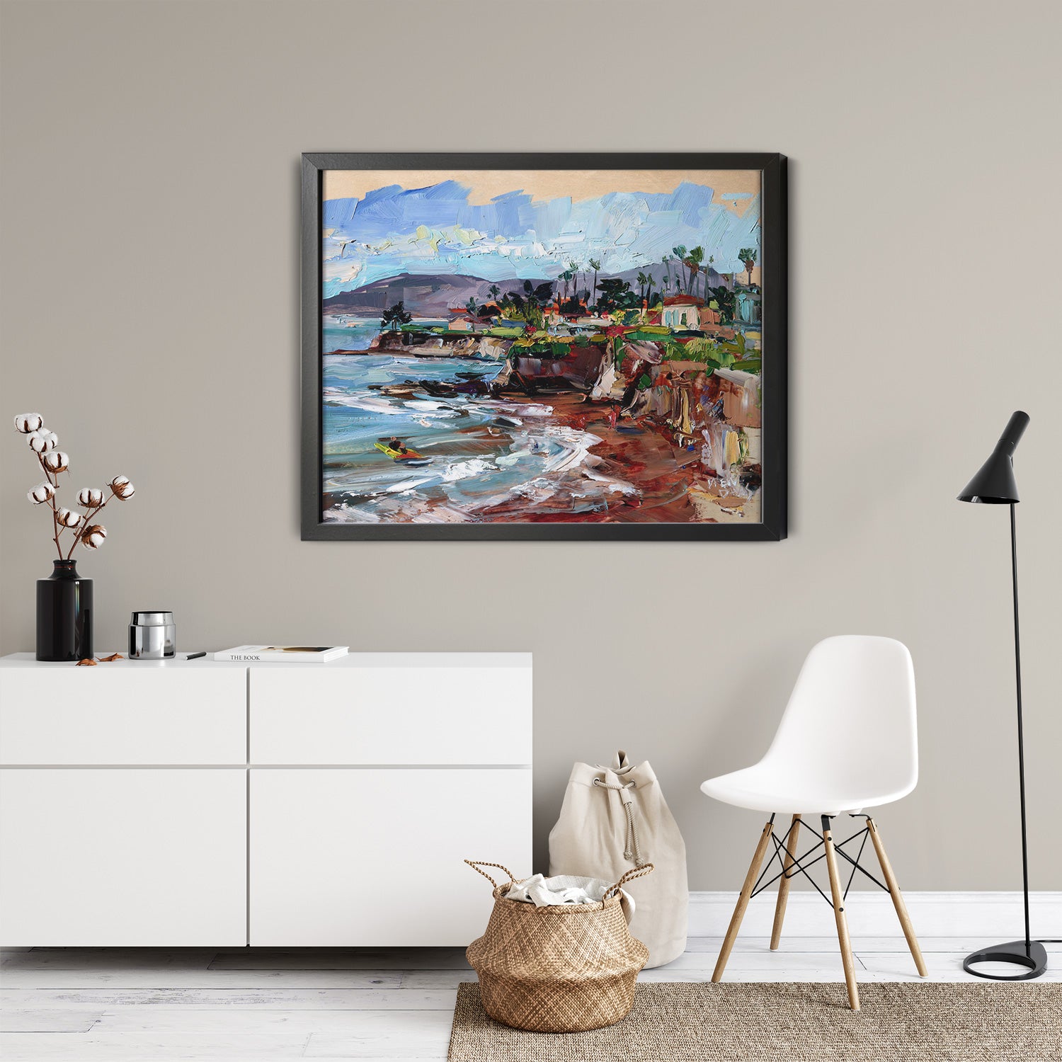 Beachcomber Coast View by Drew Davis — Canvas Print, 11×14 in