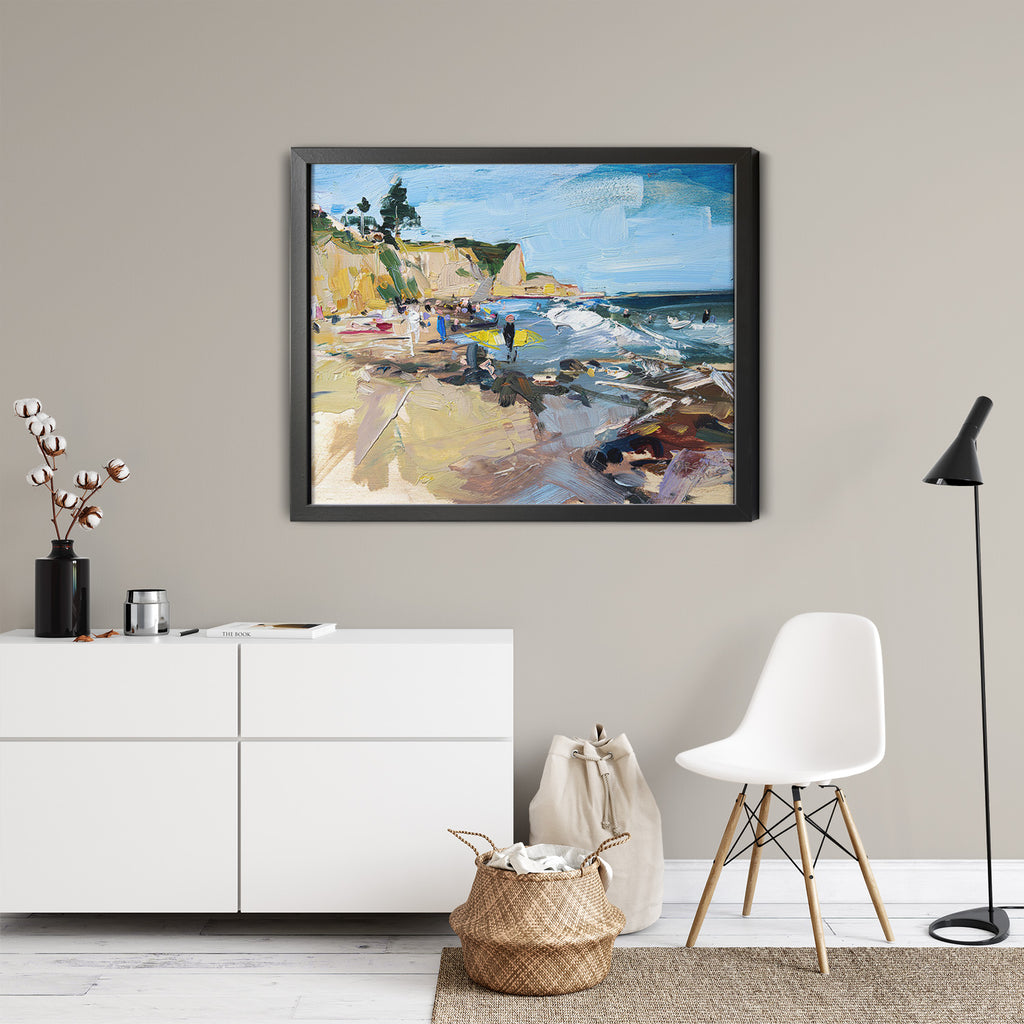 Beachcomber Dr Shell Beach by Drew Davis — Canvas Print, 9×12 in