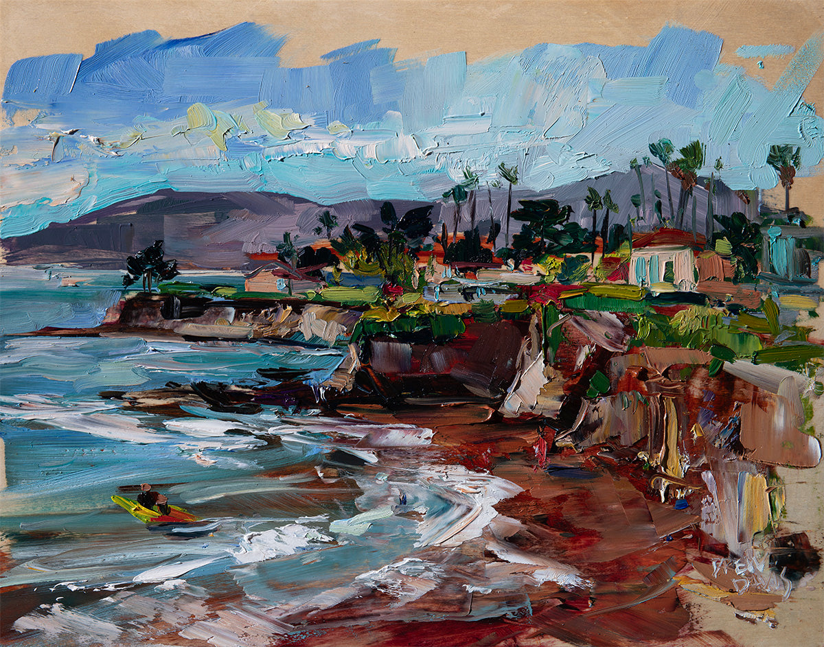 Vista Del Mar | 11x14 | Plein Air | SOLD Prints Available