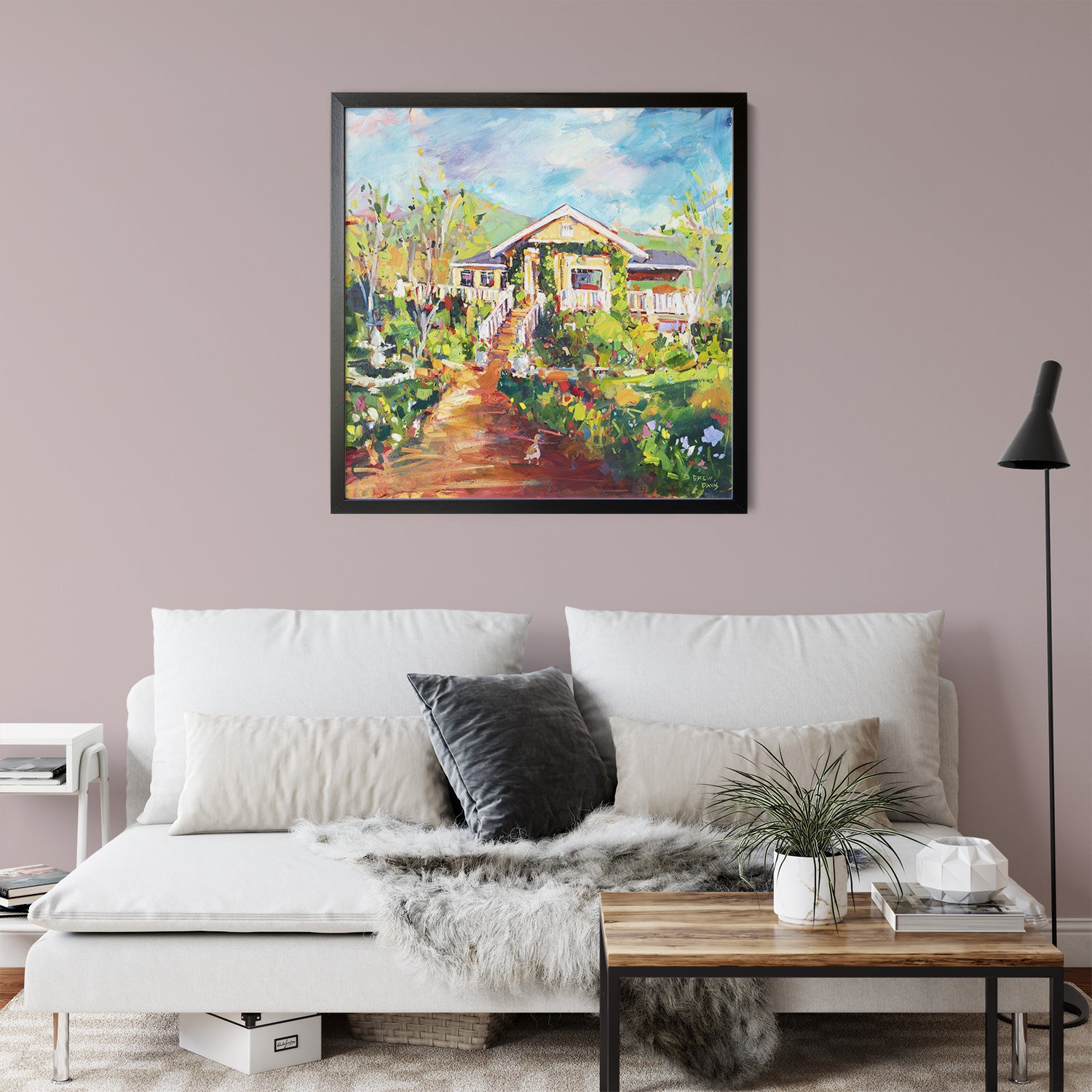 Bees Knees by Drew Davis — Canvas Print, 30×30 in