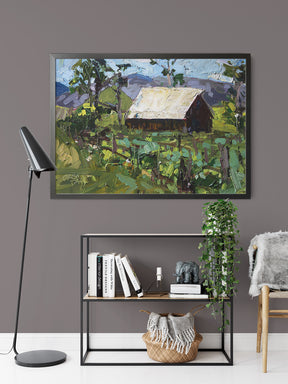Biddle Ranch Vineyard by Drew Davis — Canvas Print, 9×12 in