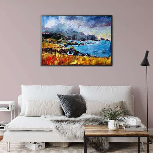 Big Sur Coastline by Drew Davis — Canvas Print, 30×40 in