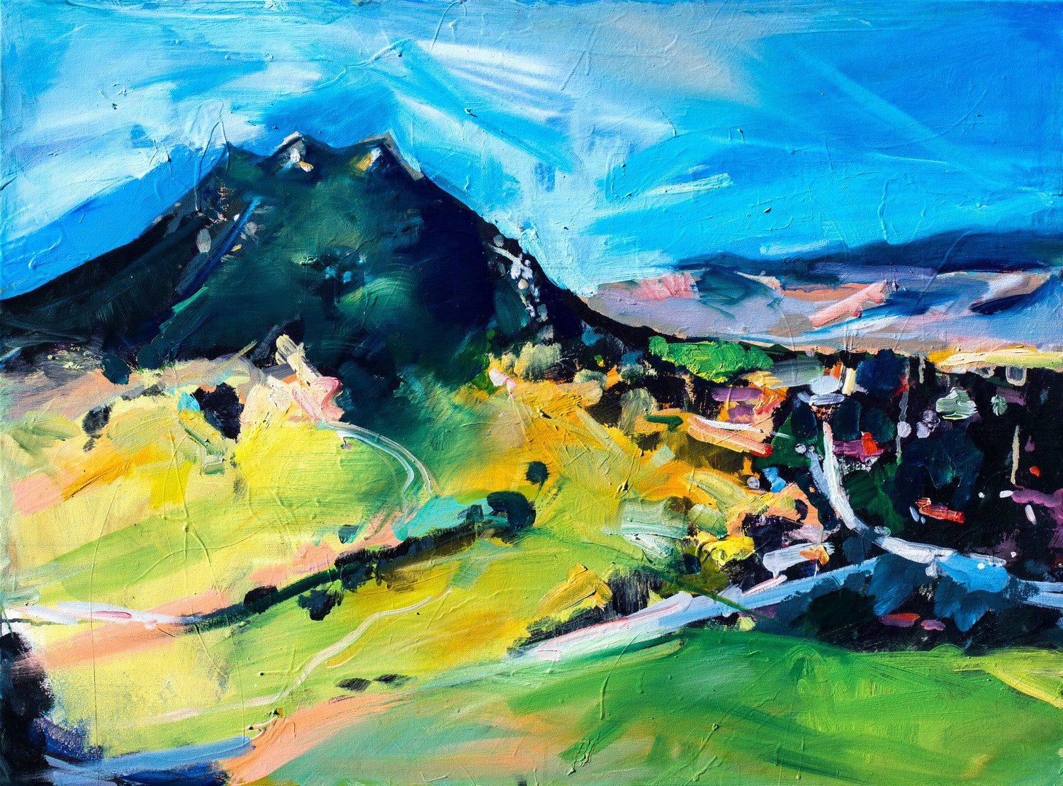 Bishop Peak 3 by Drew Davis — Canvas Print, 16×20 in