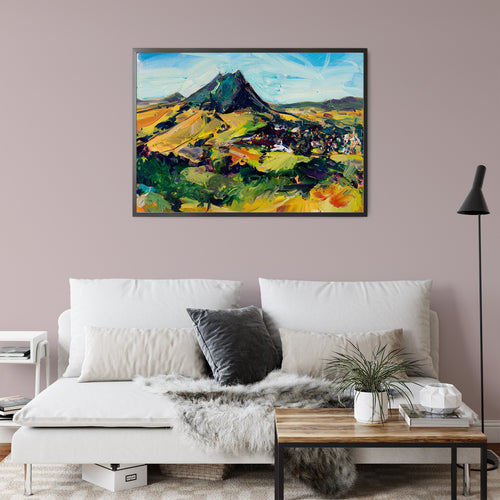 Bishops Peak 4 by Drew Davis — Canvas Print, 16×20 in
