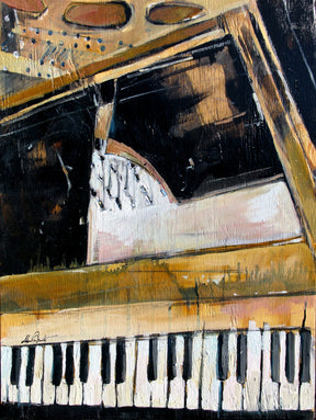 Blackwhite by Drew Davis — Canvas Print, 18×24 in