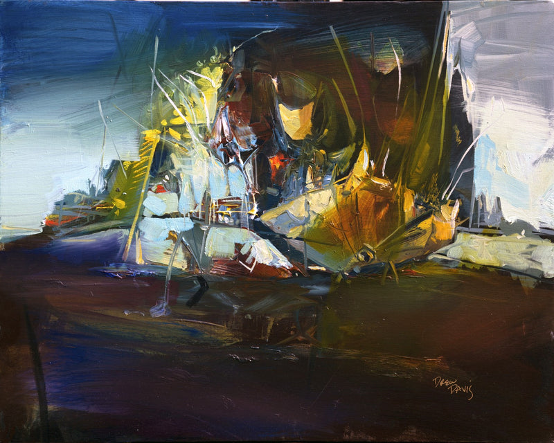 Breached by Drew Davis — Canvas Print, 16×20 in