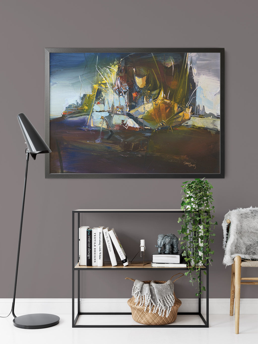 Breached by Drew Davis — Canvas Print, 16×20 in