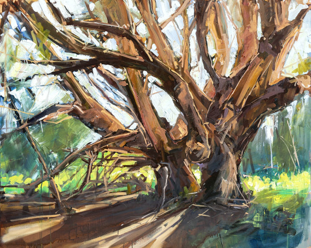 Brobdingnag Tree by Drew Davis — Canvas Print, 48×60 in