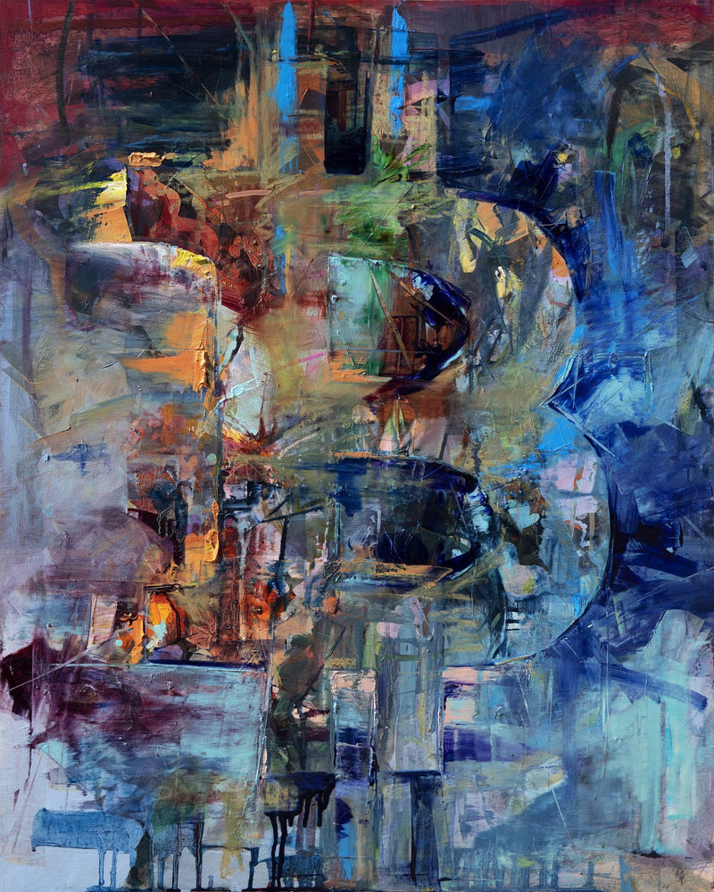 Bitcoin BTC by Drew Davis — Canvas Print, 24×30 in