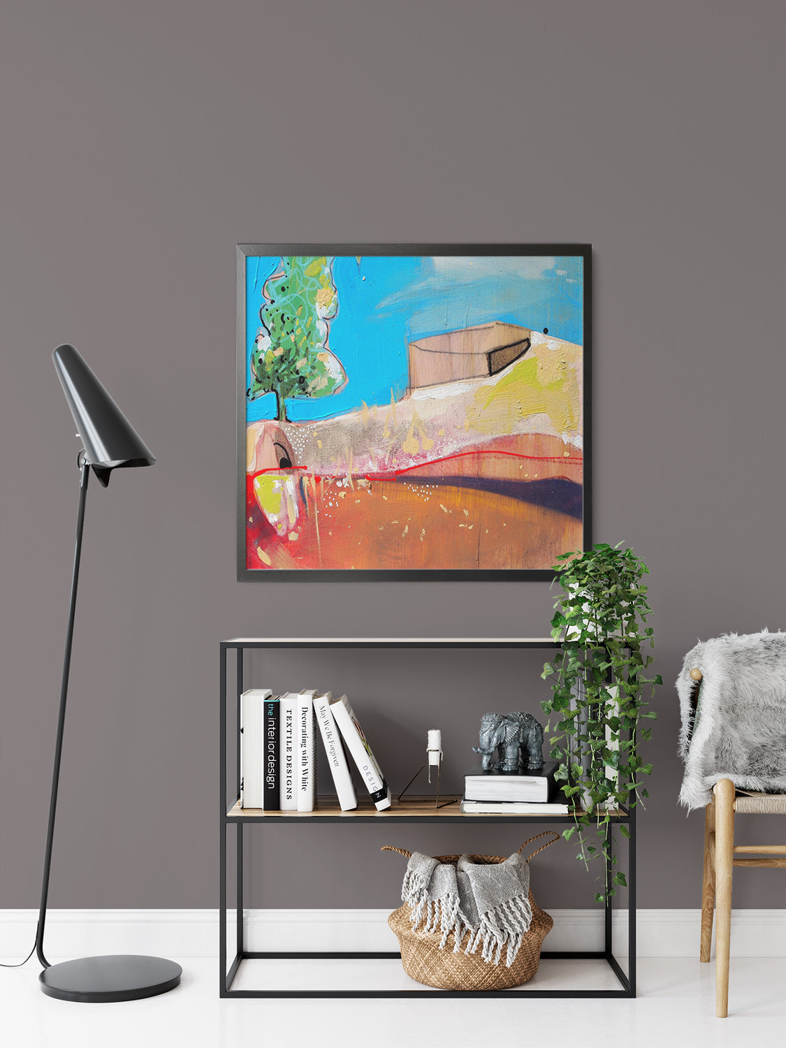 Bunker by Drew Davis — Canvas Print, 8×8 in