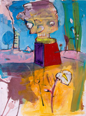 Calla Lilly Jack by Drew Davis — Canvas Print, 9×12 in