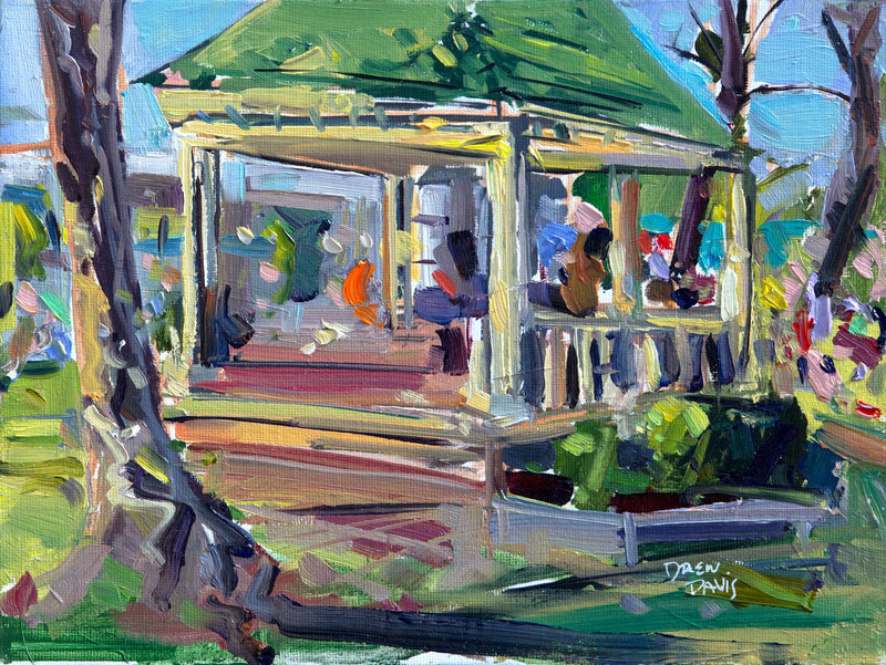 Cancerts In The Park 2 by Drew Davis — Canvas Print, 9×12 in