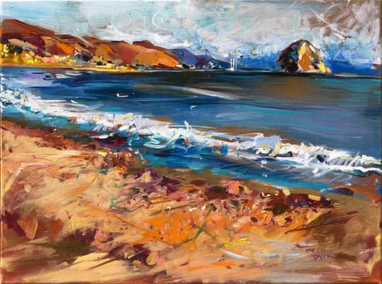 Cayucos Pier View by Drew Davis — Canvas Print, 16×20 in