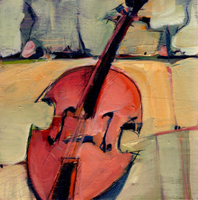 Cello by Drew Davis — Canvas Print, 8×8 in