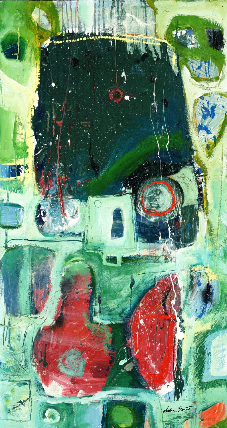 Chaotic by Drew Davis — Canvas Print, 30×60 in