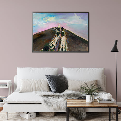 Chapel Hill by Drew Davis — Canvas Print, 18×24 in