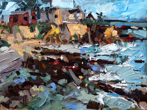 2020 | Chapman House View | 9×12 | SOLD - Prints Available