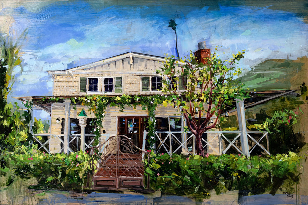 Chorro House by Drew Davis — Canvas Print, 24×36 in
