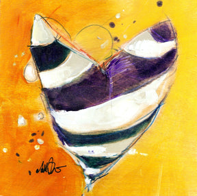 Circus Heart by Drew Davis — Canvas Print, 10×10 in