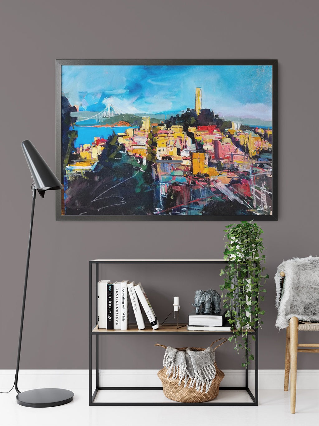 Coit Tower View by Drew Davis — Canvas Print, 16×20 in