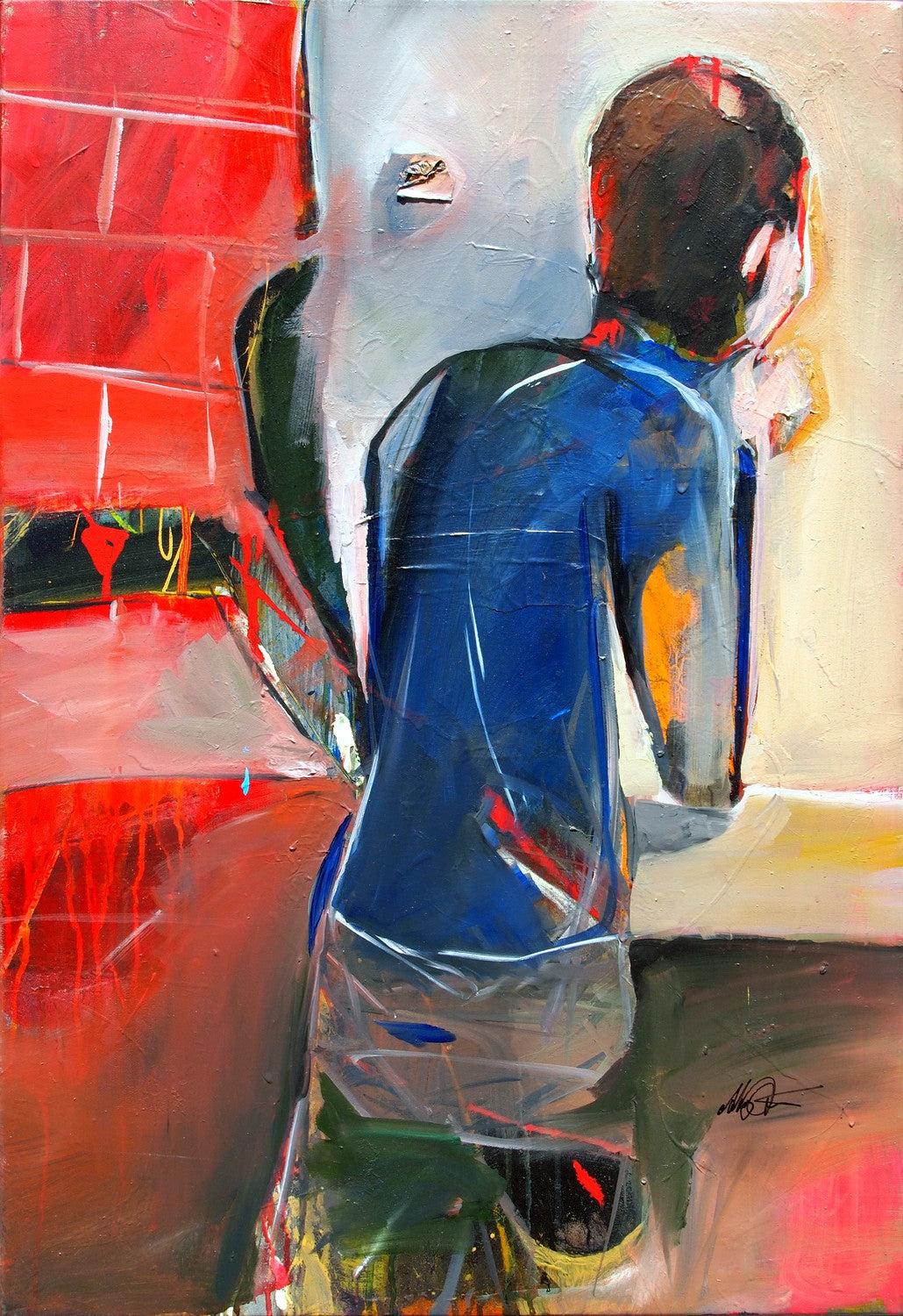 Contemplation by Drew Davis — Canvas Print, 24×36 in