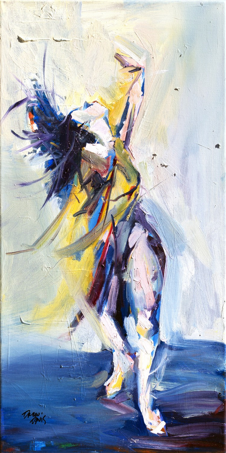 Dancer 1 by Drew Davis — Canvas Print, 10×20 in