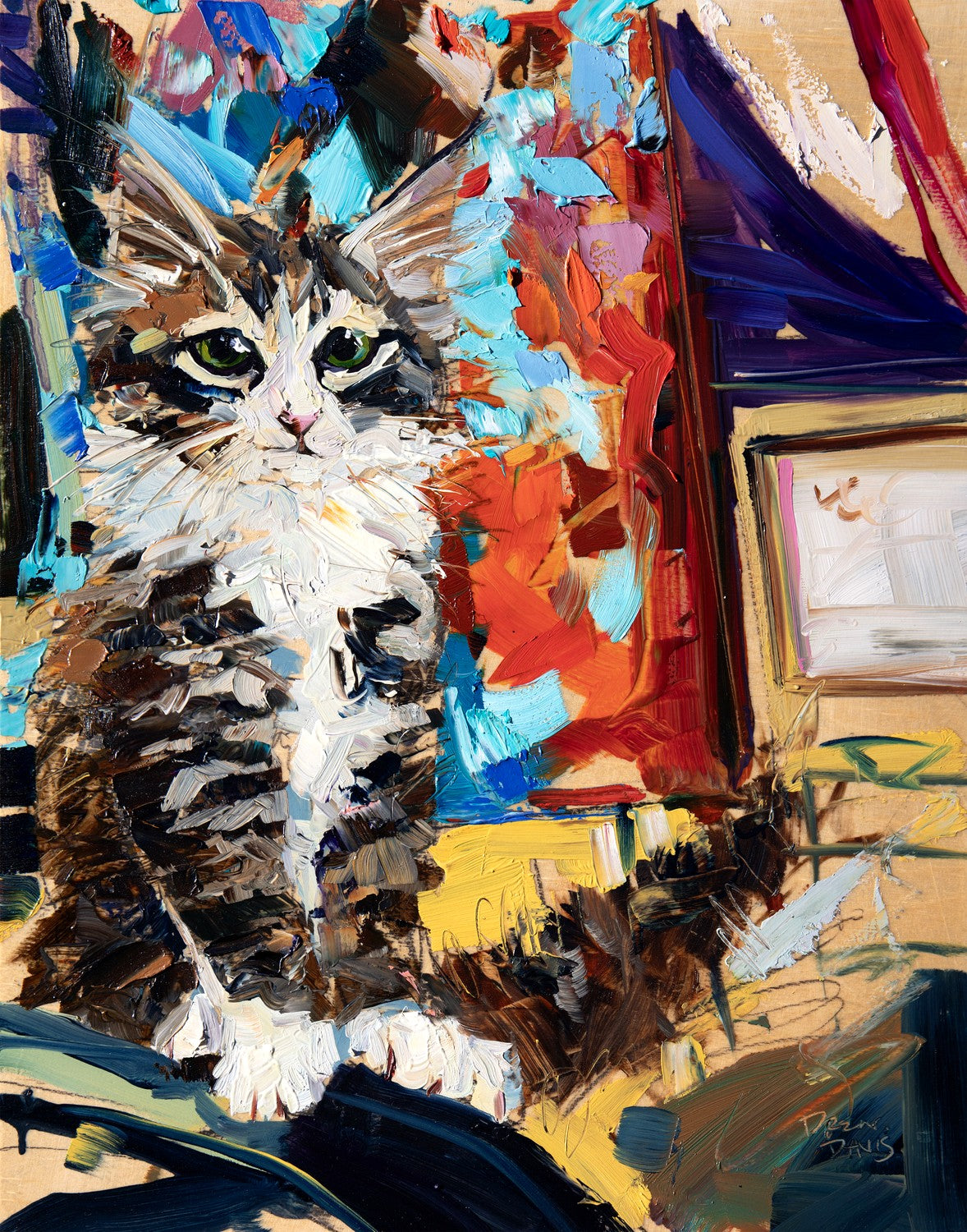 Davinci by Drew Davis — Canvas Print, 11×14 in