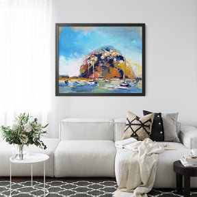 Day At At The Rock by Drew Davis — Canvas Print, 12×12 in