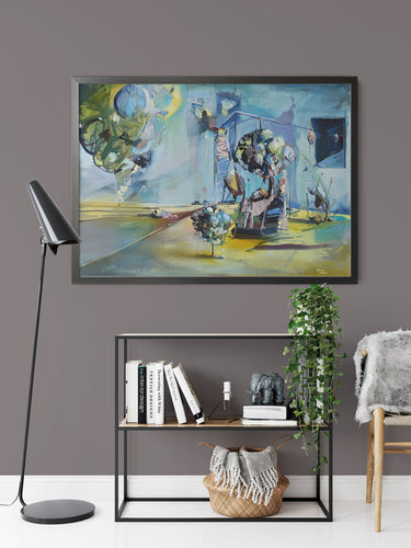 Decay Of Industry by Drew Davis — Canvas Print, 48×60 in