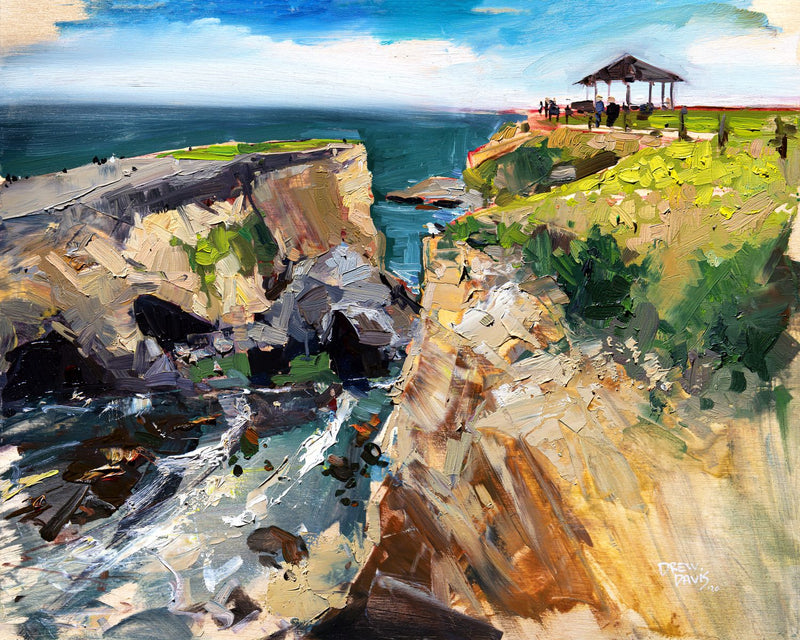 Dinosaur Caves Park by Drew Davis — Canvas Print, 16×20 in