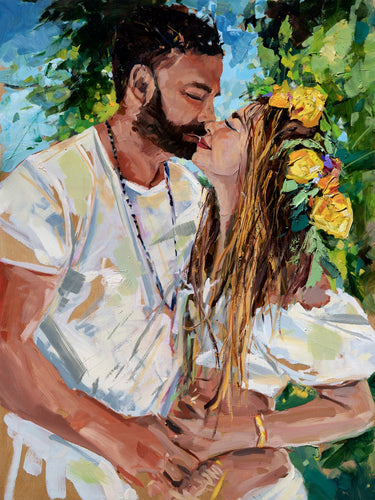 Drew And Bayley by Drew Davis — Canvas Print, 18×24 in