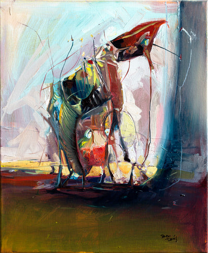 Enigma by Drew Davis — Oil on Canvas, 48×60 in