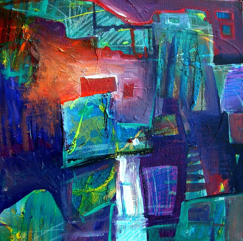 Ekement by Drew Davis — Canvas Print, 12×12 in